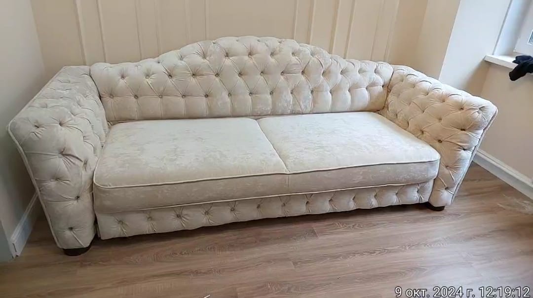 Замена обивки дивана на дому. Салаир