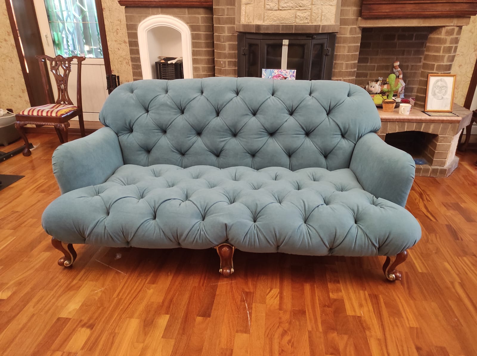 Обивка дивана. Салаир