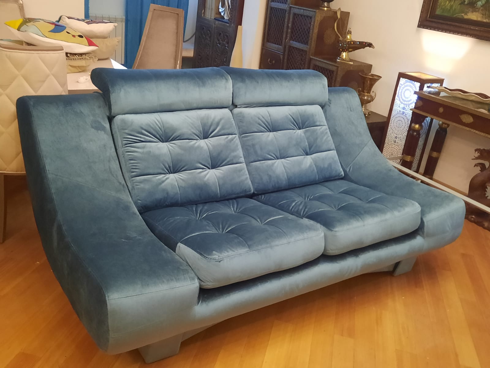 Обивка дивана на дому. Салаир